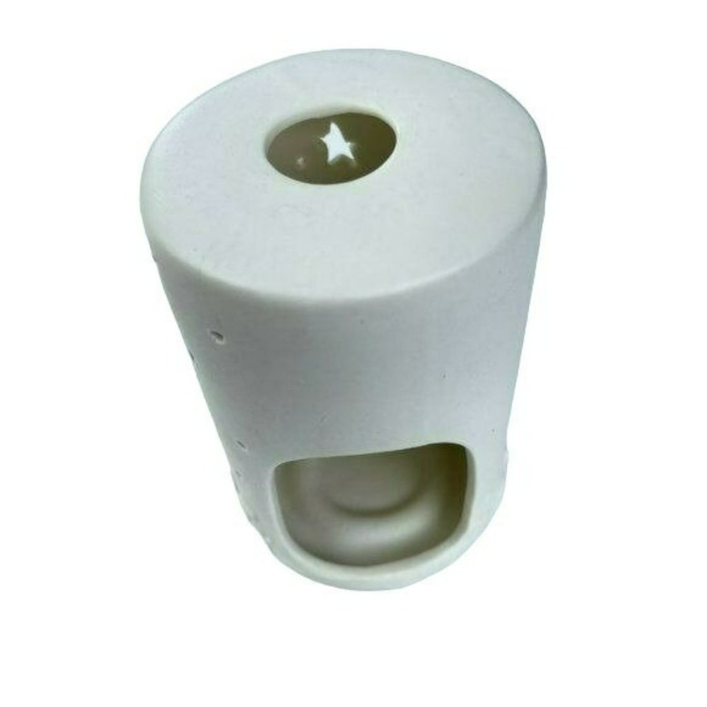 Ornamental Jade Porcelain Nativity Votive Candleholder 5in x 3.5in Holiday Decor - Picture 2 of 6